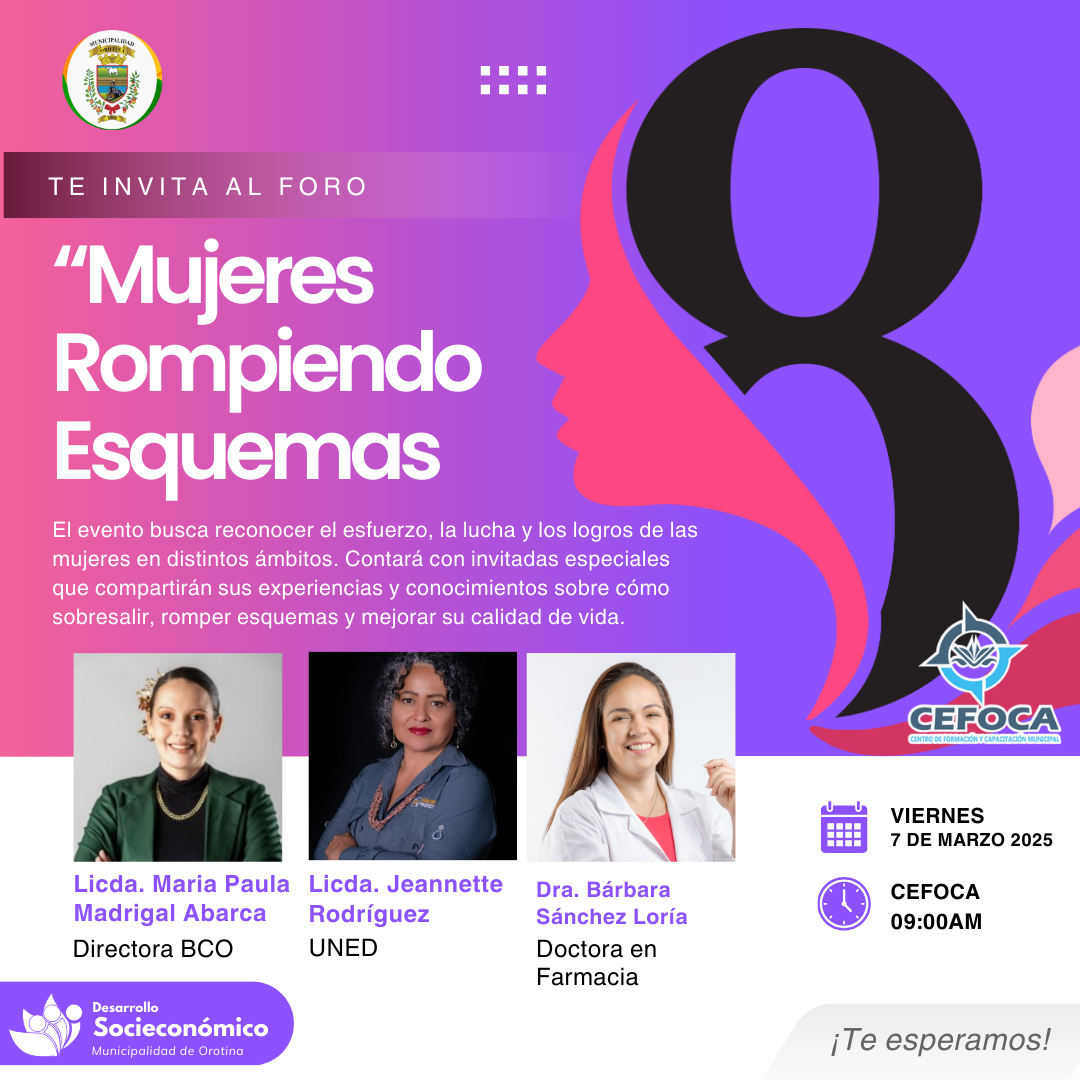 Foro Mujeres Rompiendo Esquemas