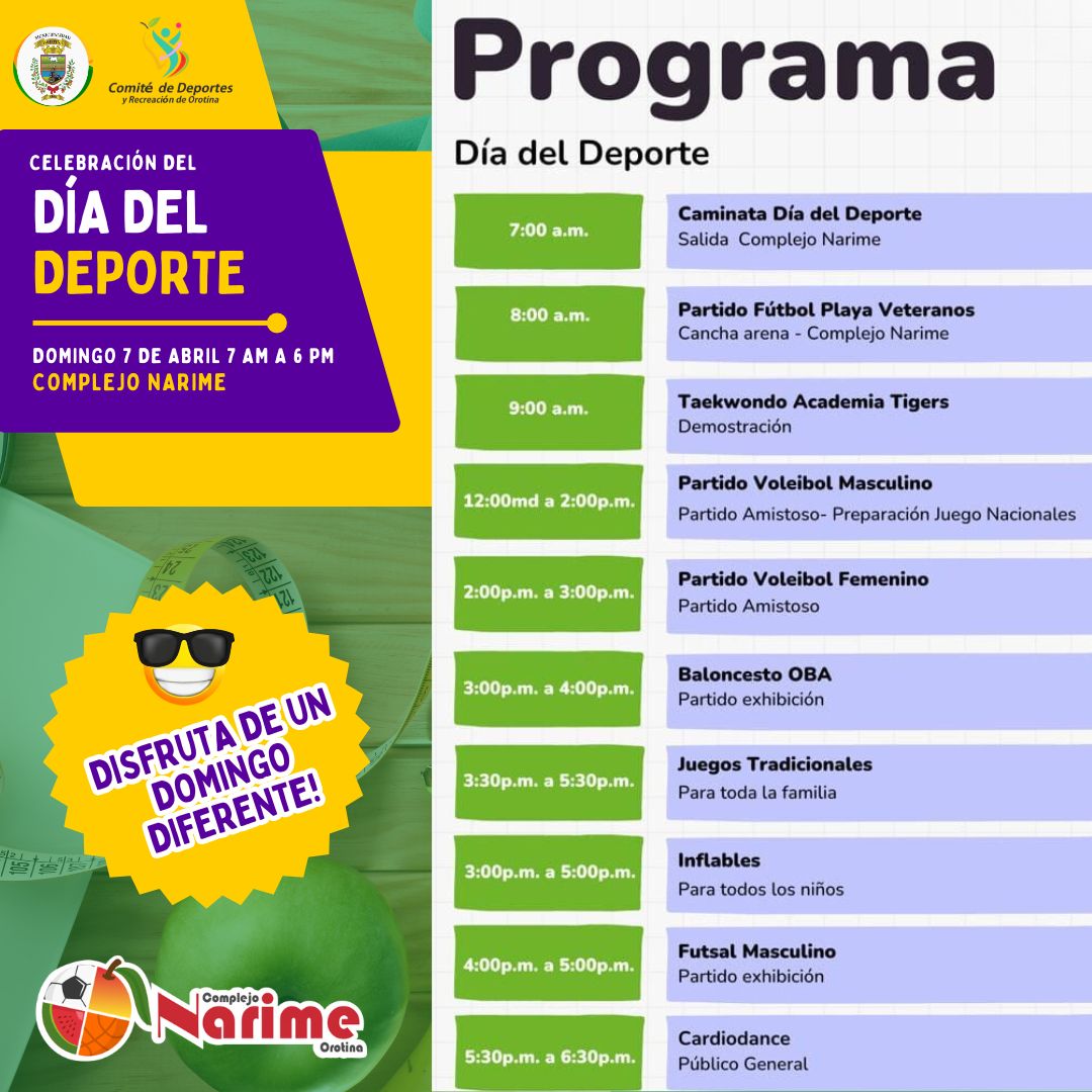 Día del Deporte 2024